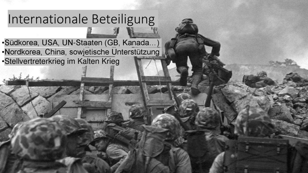 Internationale Beteiligung