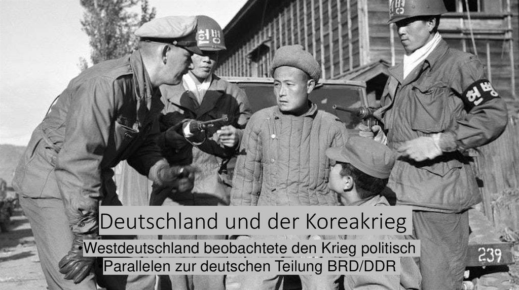 Deutschland und der Koreakrieg