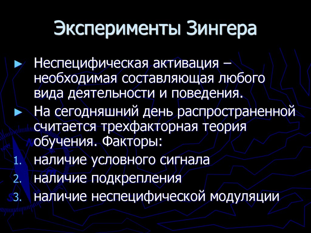 Эксперименты Зингера