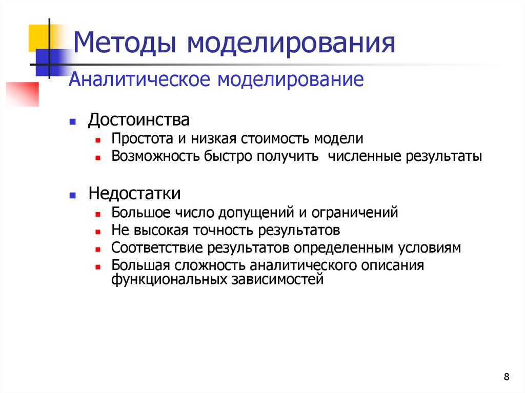 Методы моделирования