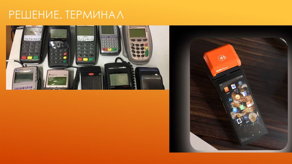 решение. Терминал