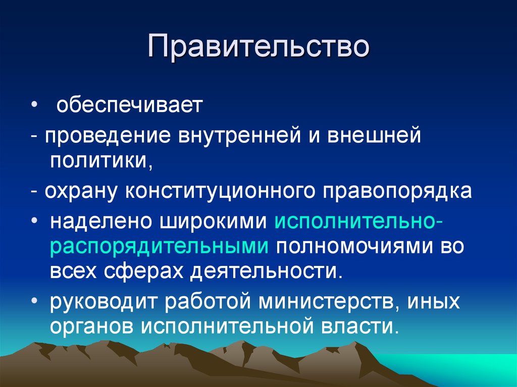 Правительство