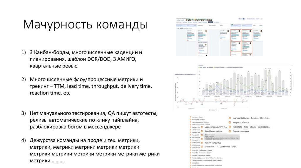 Мачурность команды
