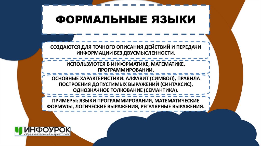 ФОРМАЛЬНЫЕ ЯЗЫКИ