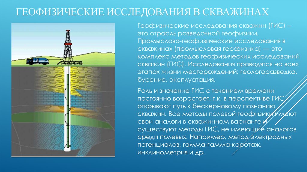 геофизические исследования в скважинах