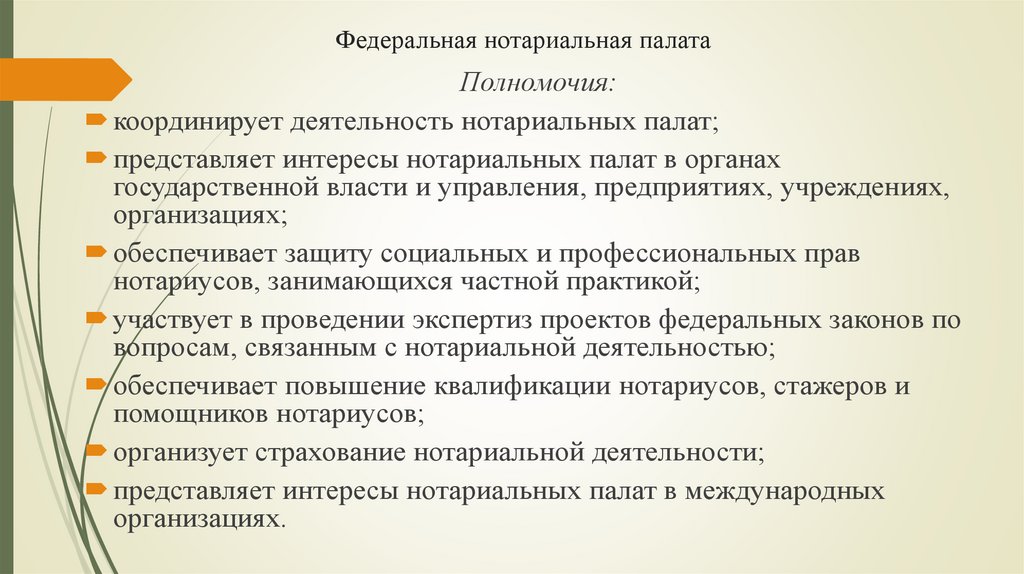 Федеральная нотариальная палата
