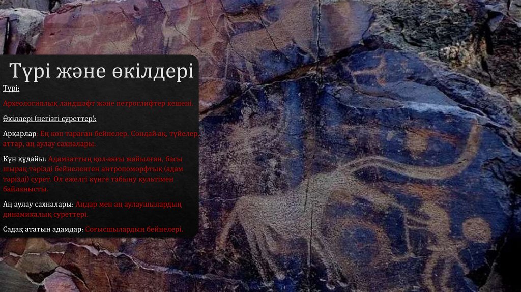 Түрі және өкілдері