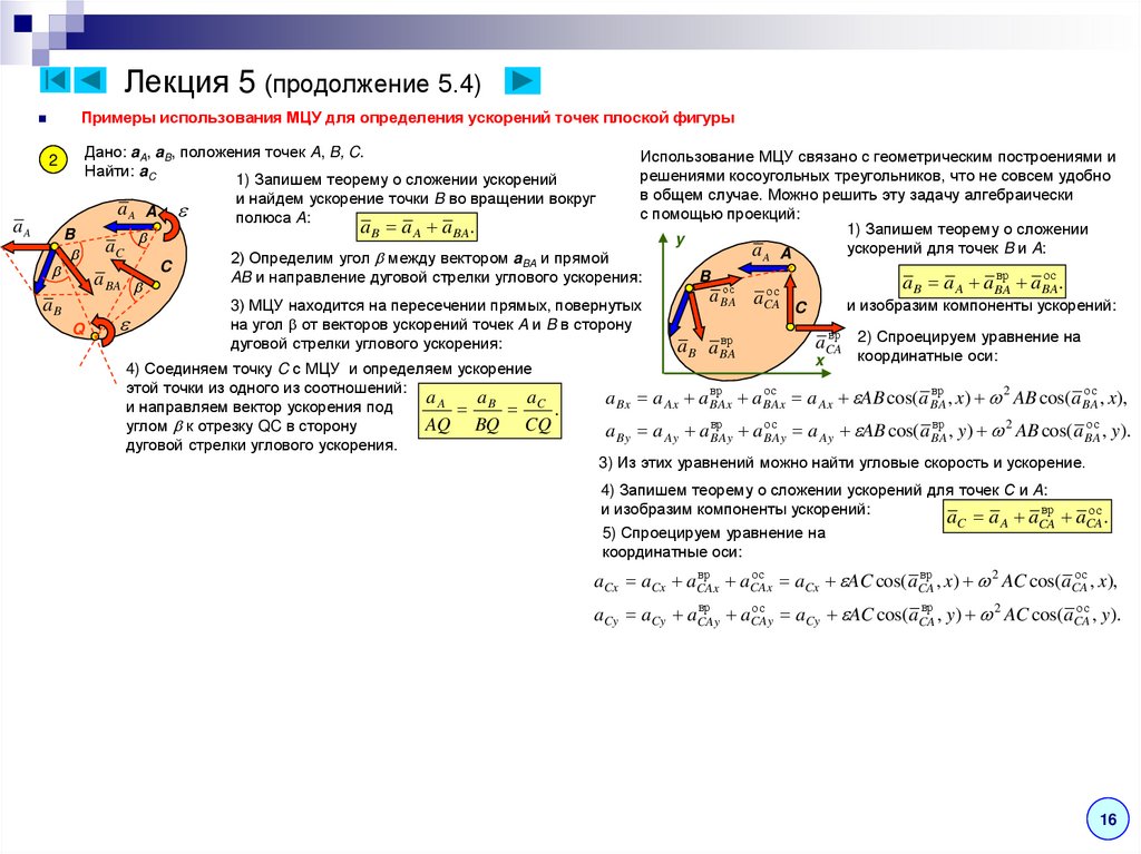 Лекция 5 (продолжение 5.4)