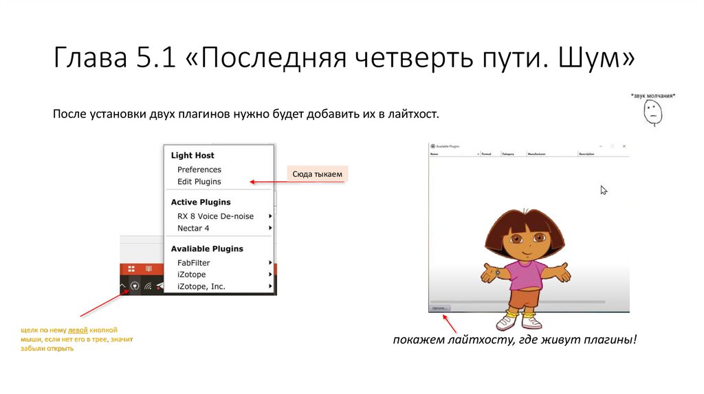 Глава 5.1 «Последняя четверть пути. Шум»