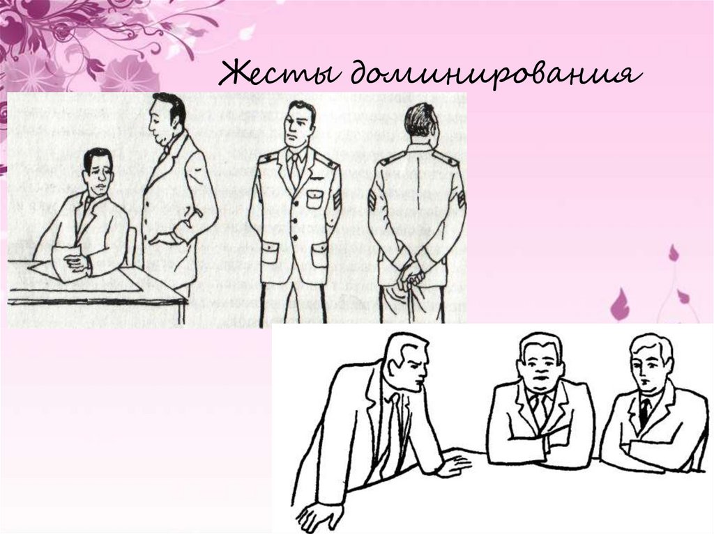 Жесты доминирования