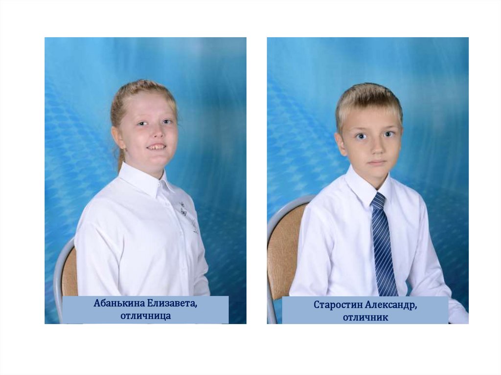 Старостин Александр, отличник