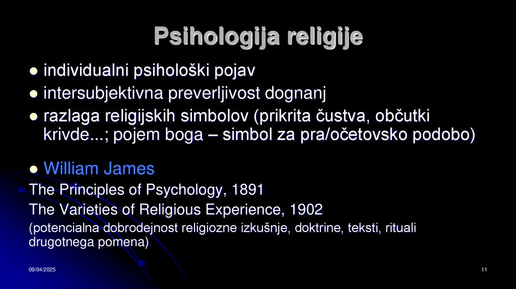 Psihologija religije