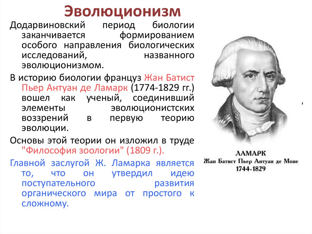 Эволюционизм