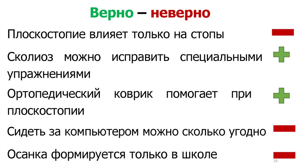 Верно – неверно