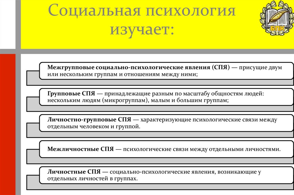 Социальная психология изучает: