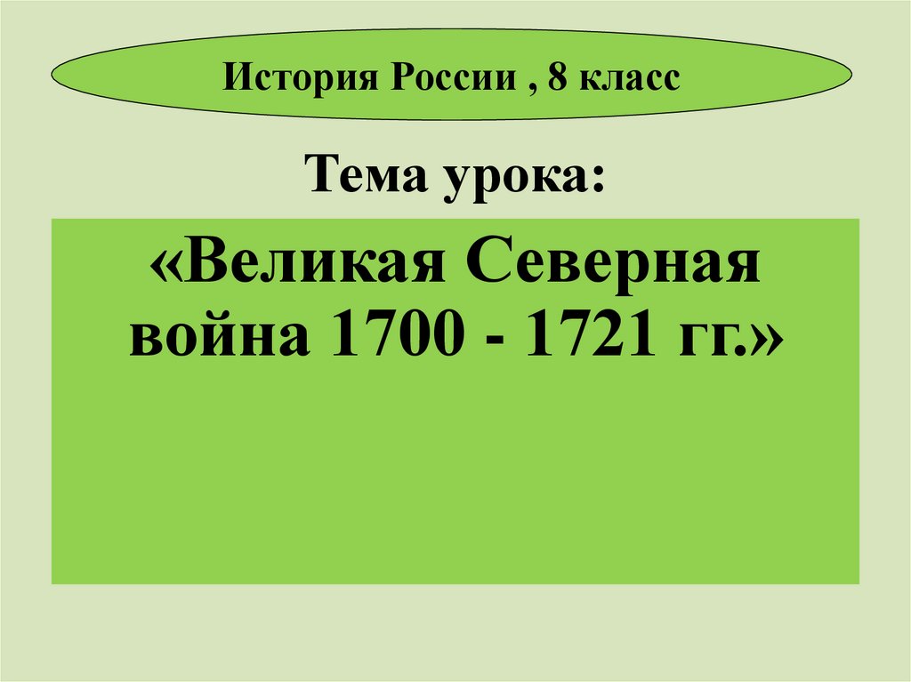 Тема урока: