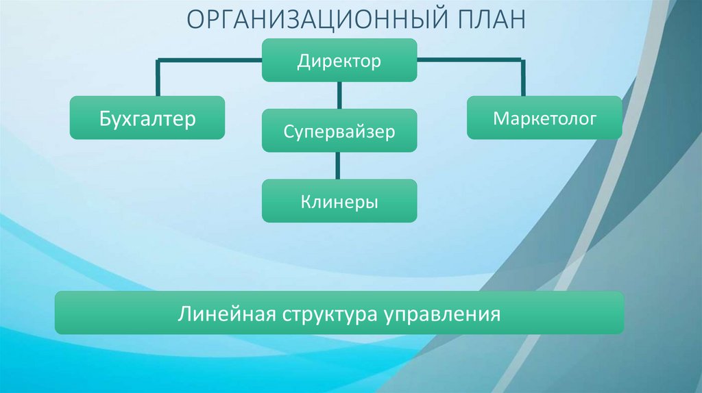 ОРГАНИЗАЦИОННЫЙ ПЛАН