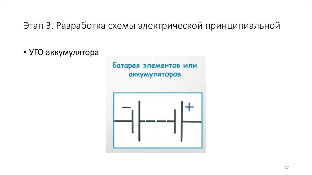 Этап 3. Разработка схемы электрической принципиальной