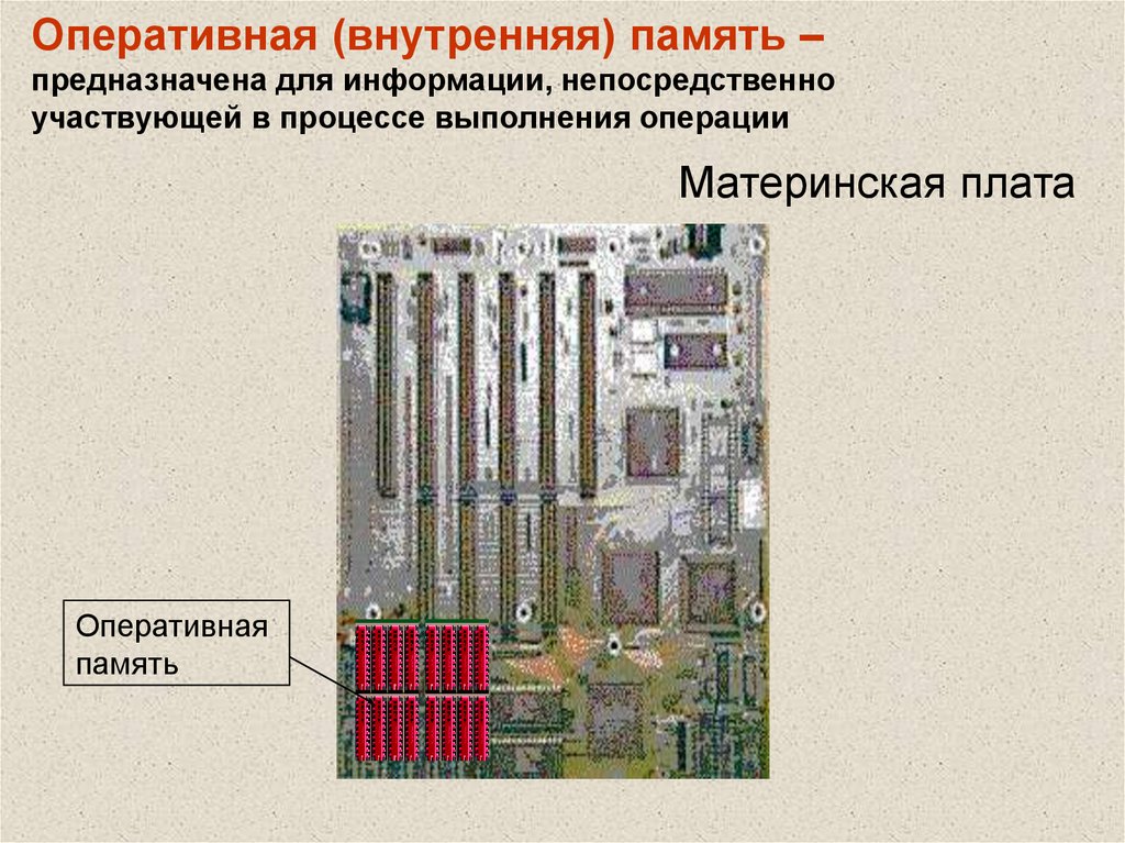 Материнская плата