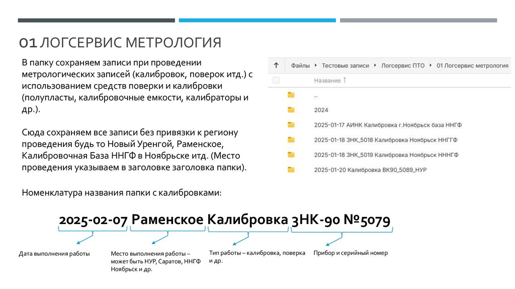 01 Логсервис метрология