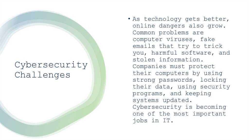 Cybersecurity Challenges