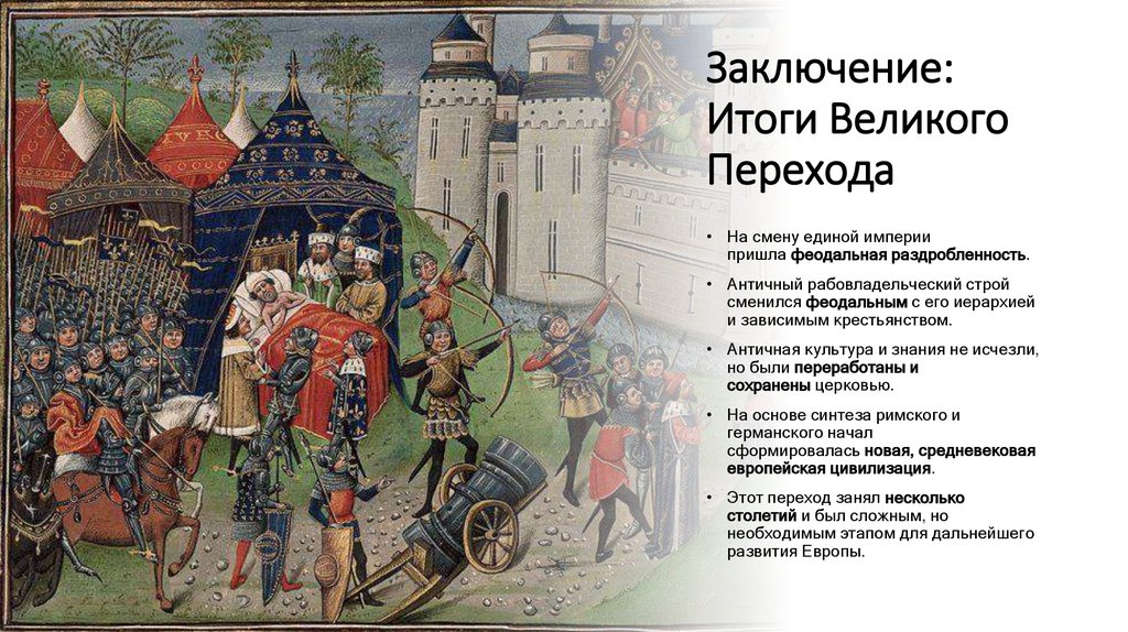 Заключение: Итоги Великого Перехода