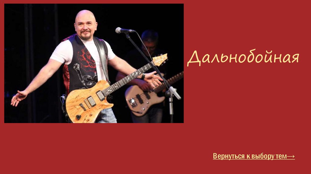 Дальнобойная