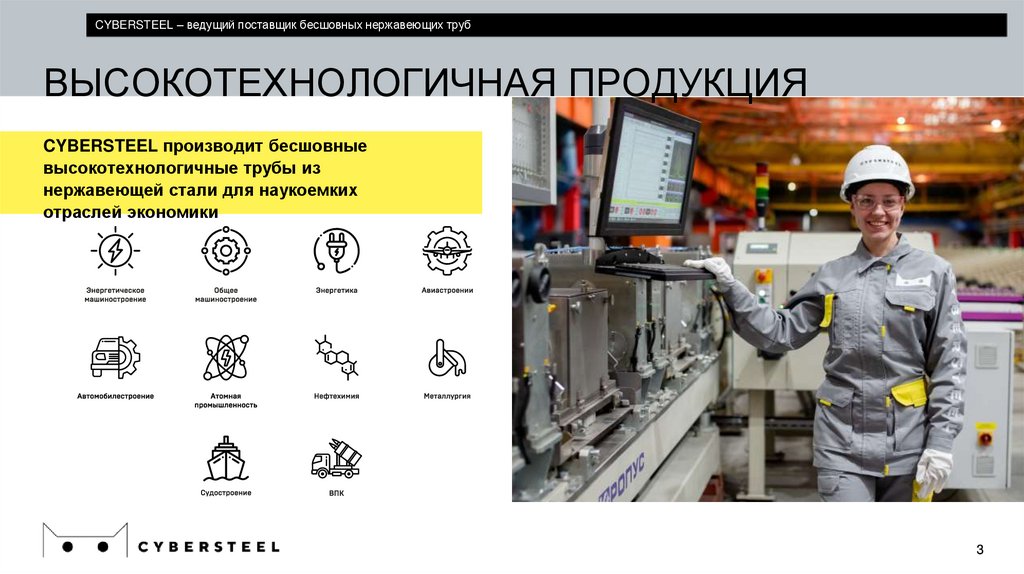 ВЫСОКОТЕХНОЛОГИЧНАЯ ПРОДУКЦИЯ