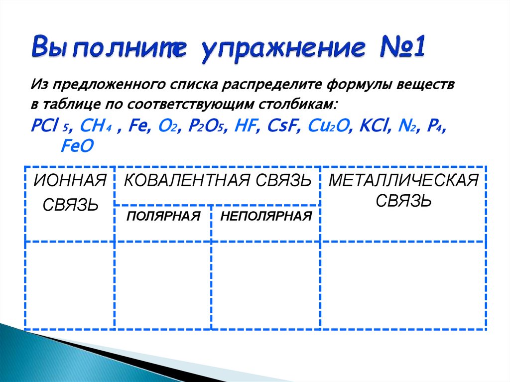 Выполните упражнение №1