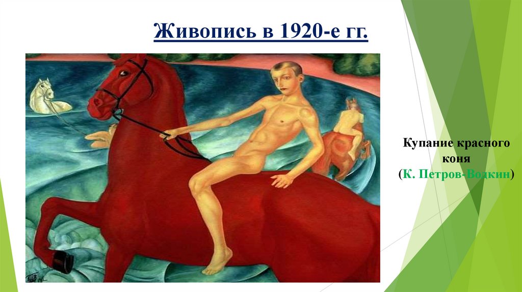 Живопись в 1920-е гг.