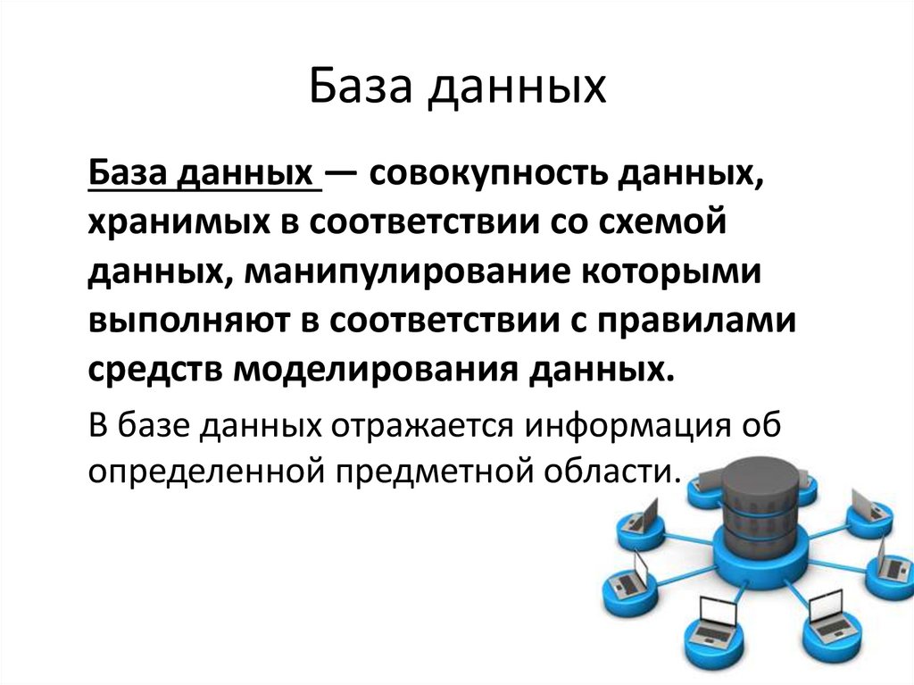 База данных