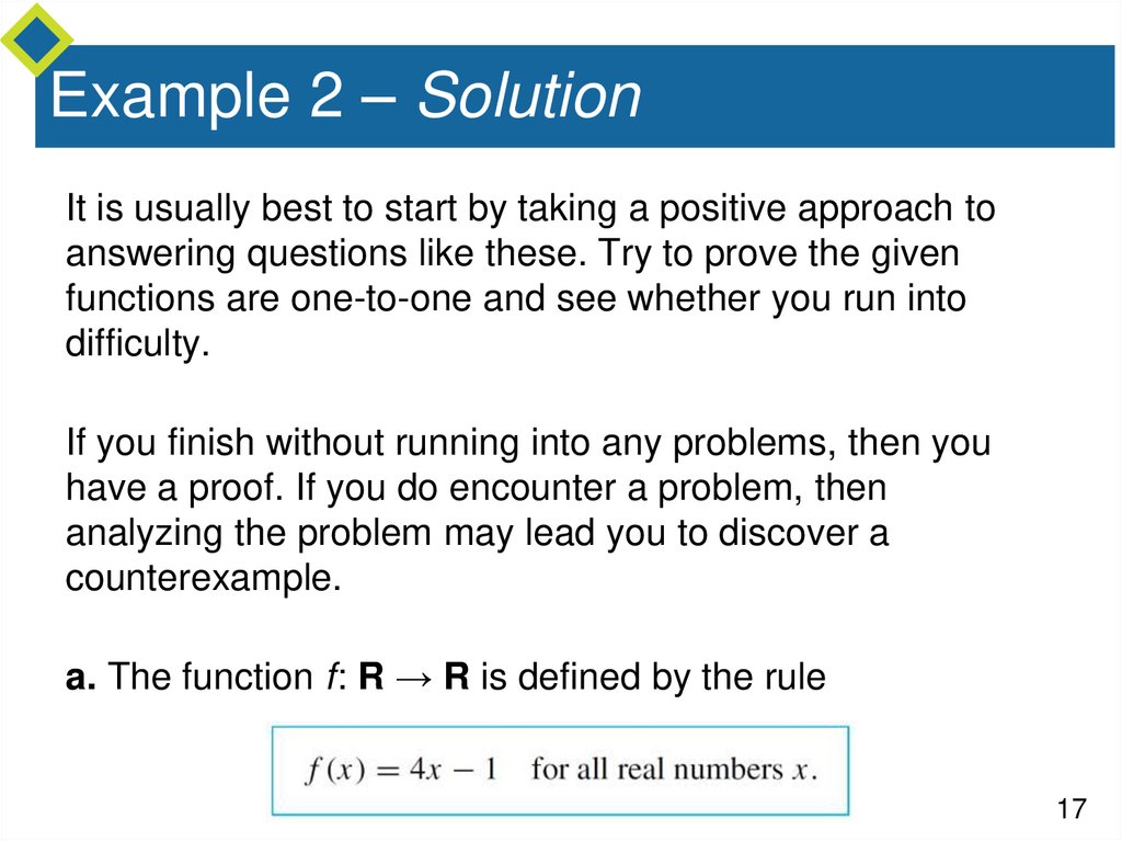 Example 2 – Solution