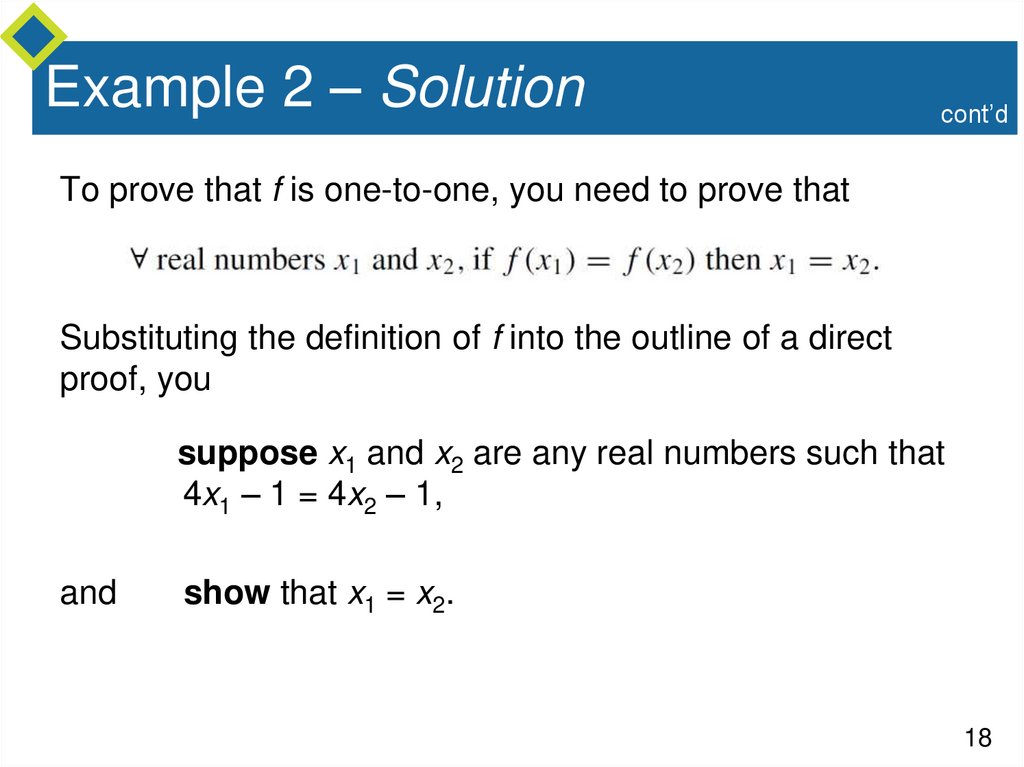 Example 2 – Solution