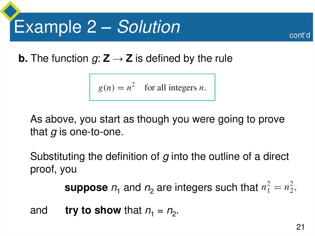 Example 2 – Solution