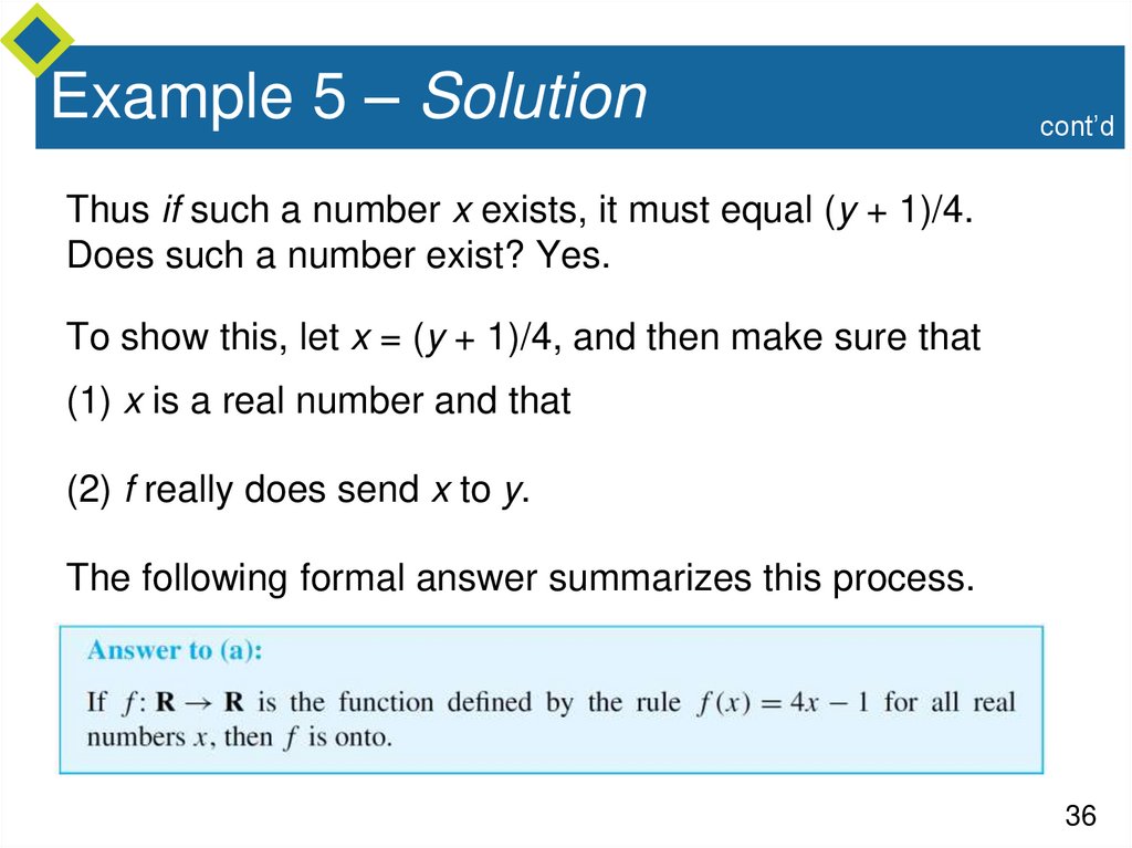 Example 5 – Solution