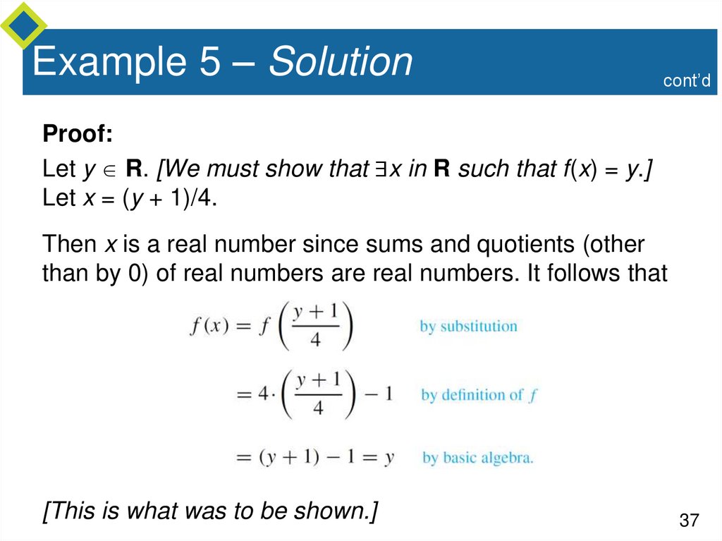 Example 5 – Solution