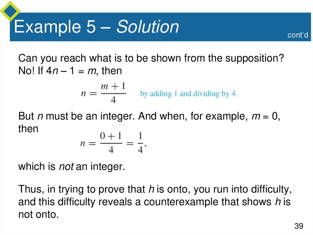 Example 5 – Solution