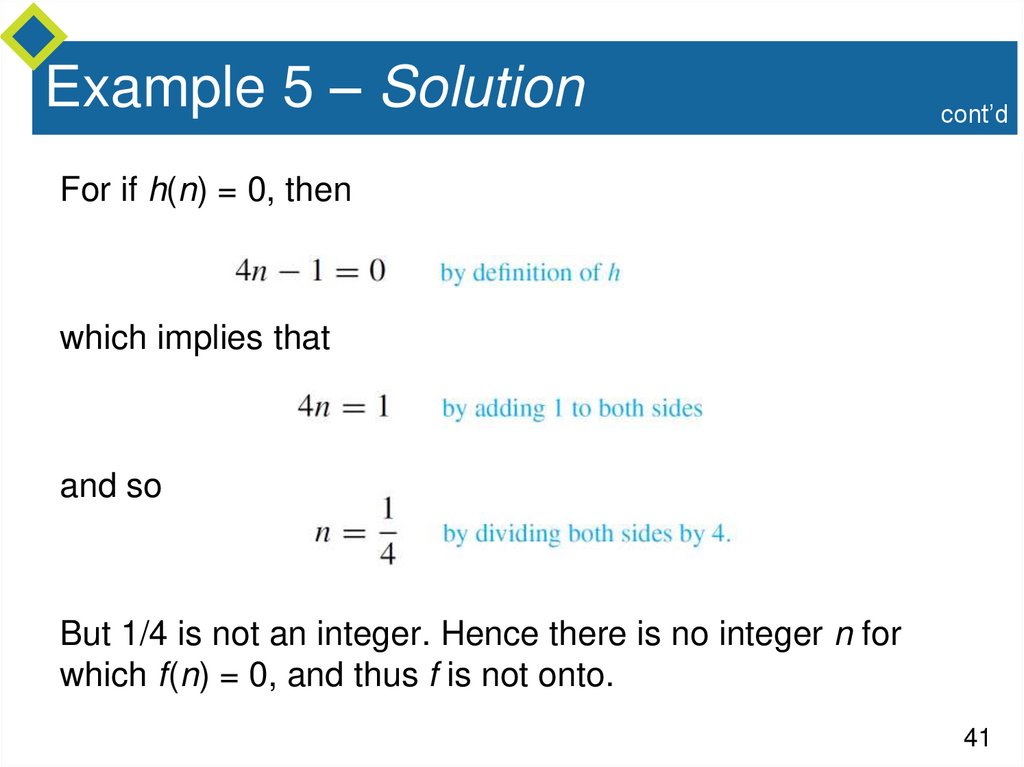 Example 5 – Solution
