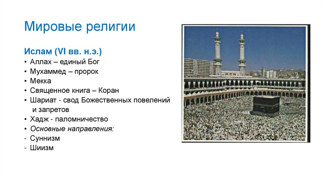 Мировые религии