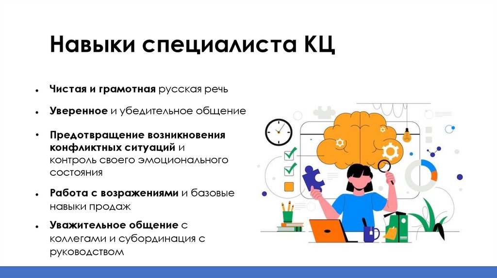 Навыки специалиста КЦ