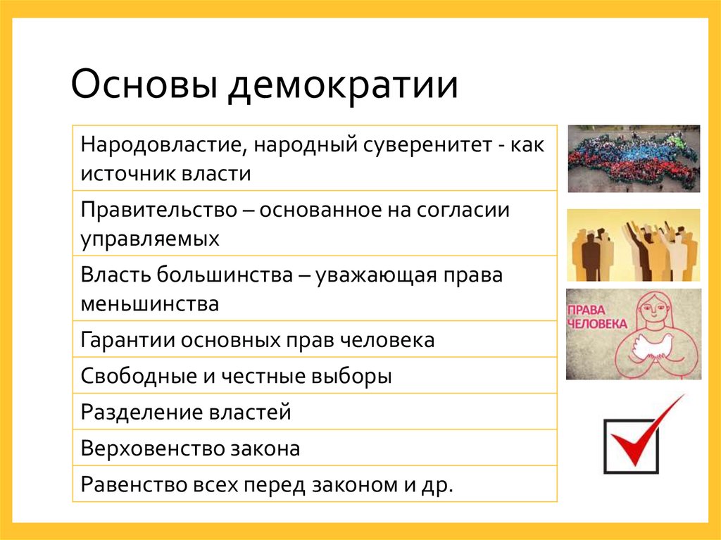 Основы демократии