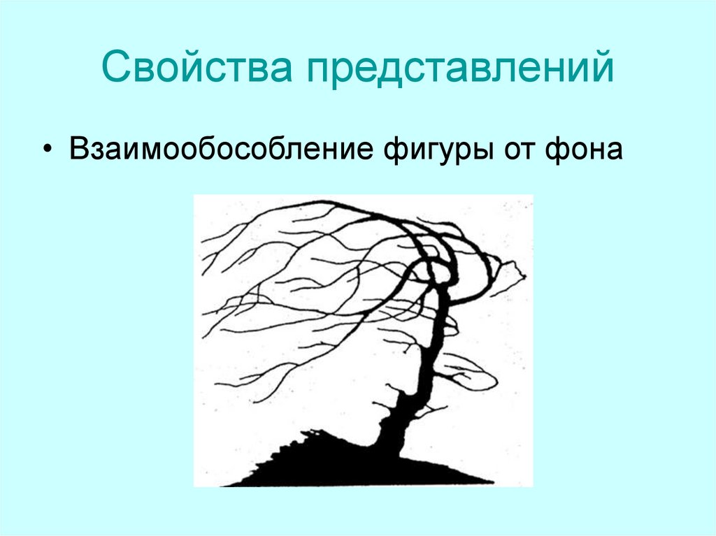 Свойства представлений