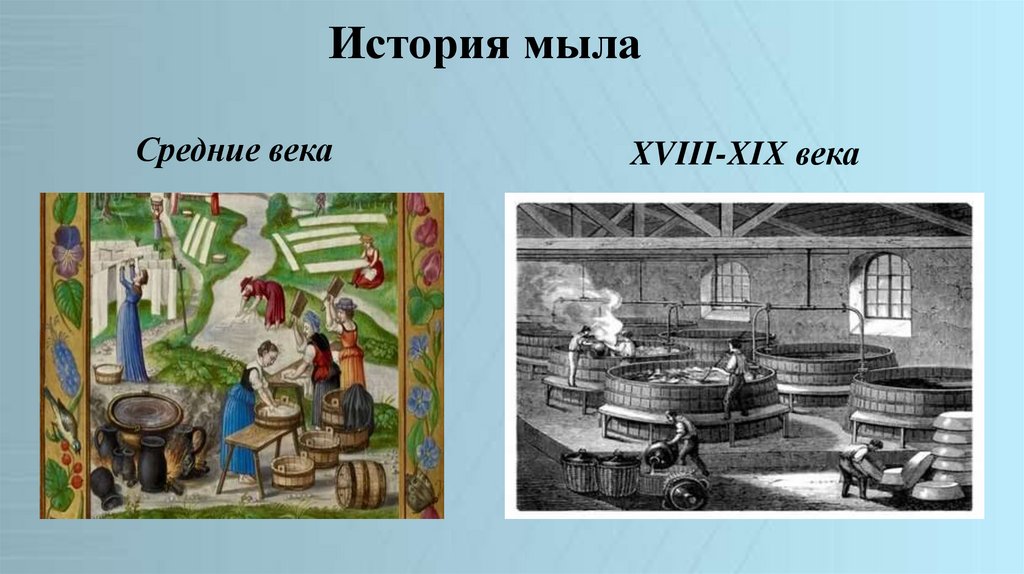 История мыла