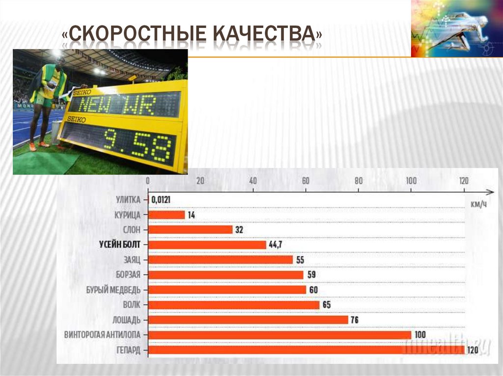 «скоростные качества»