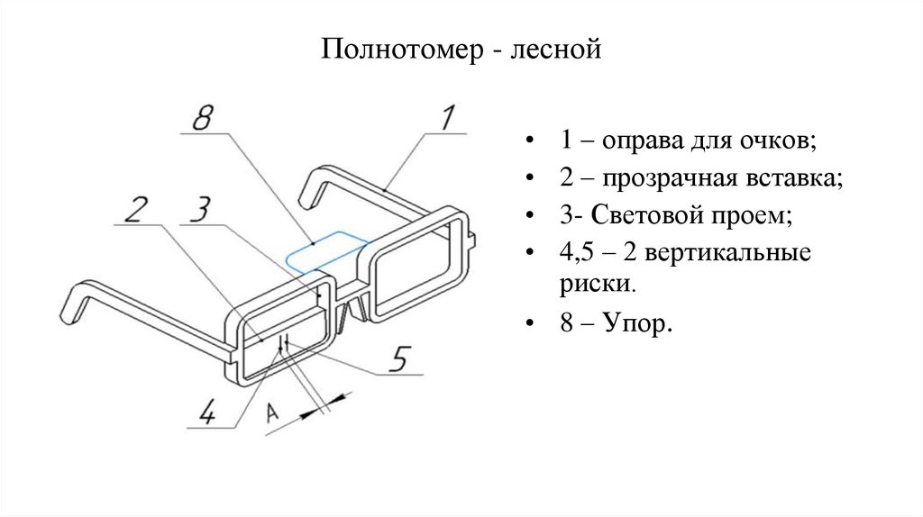 Полнотомер - лесной