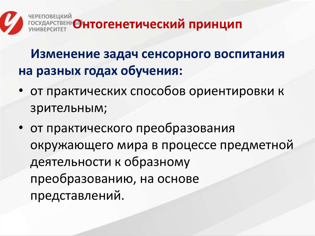 Онтогенетический принцип