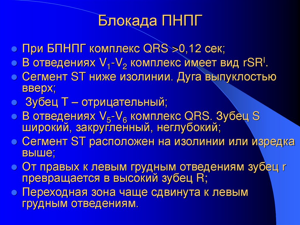 Блокада ПНПГ