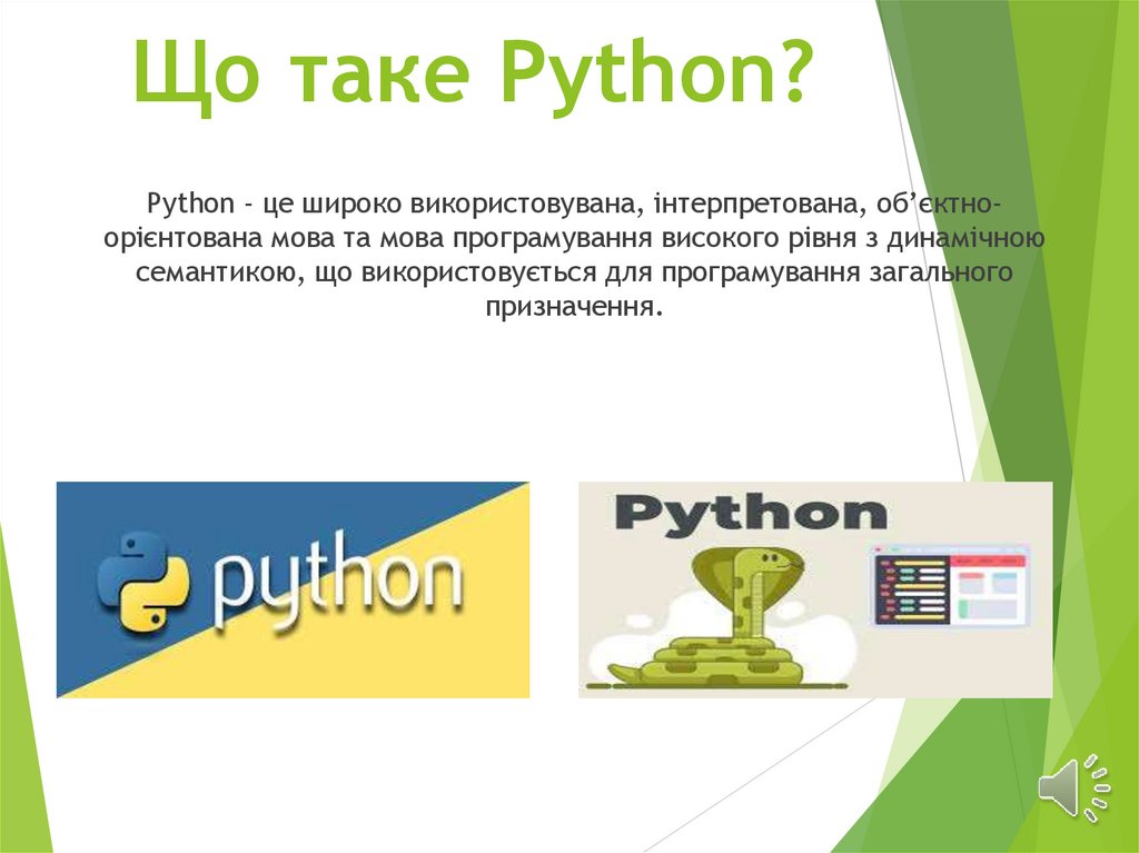 Що таке Python?