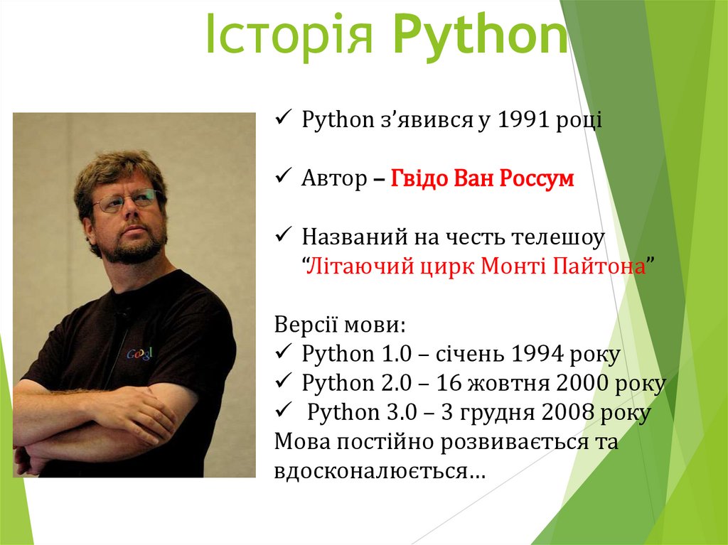 Історія Python