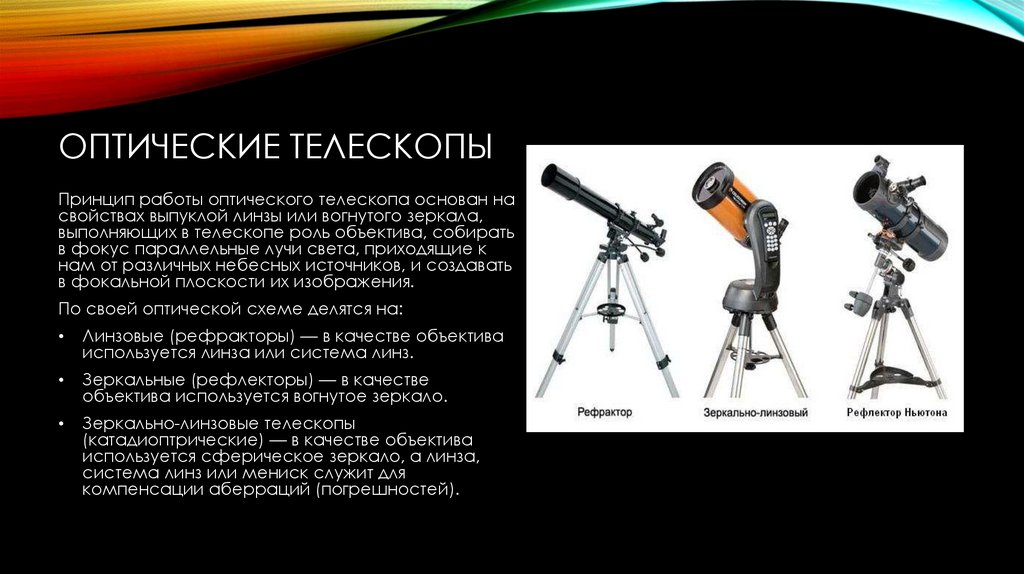 Оптические телескопы